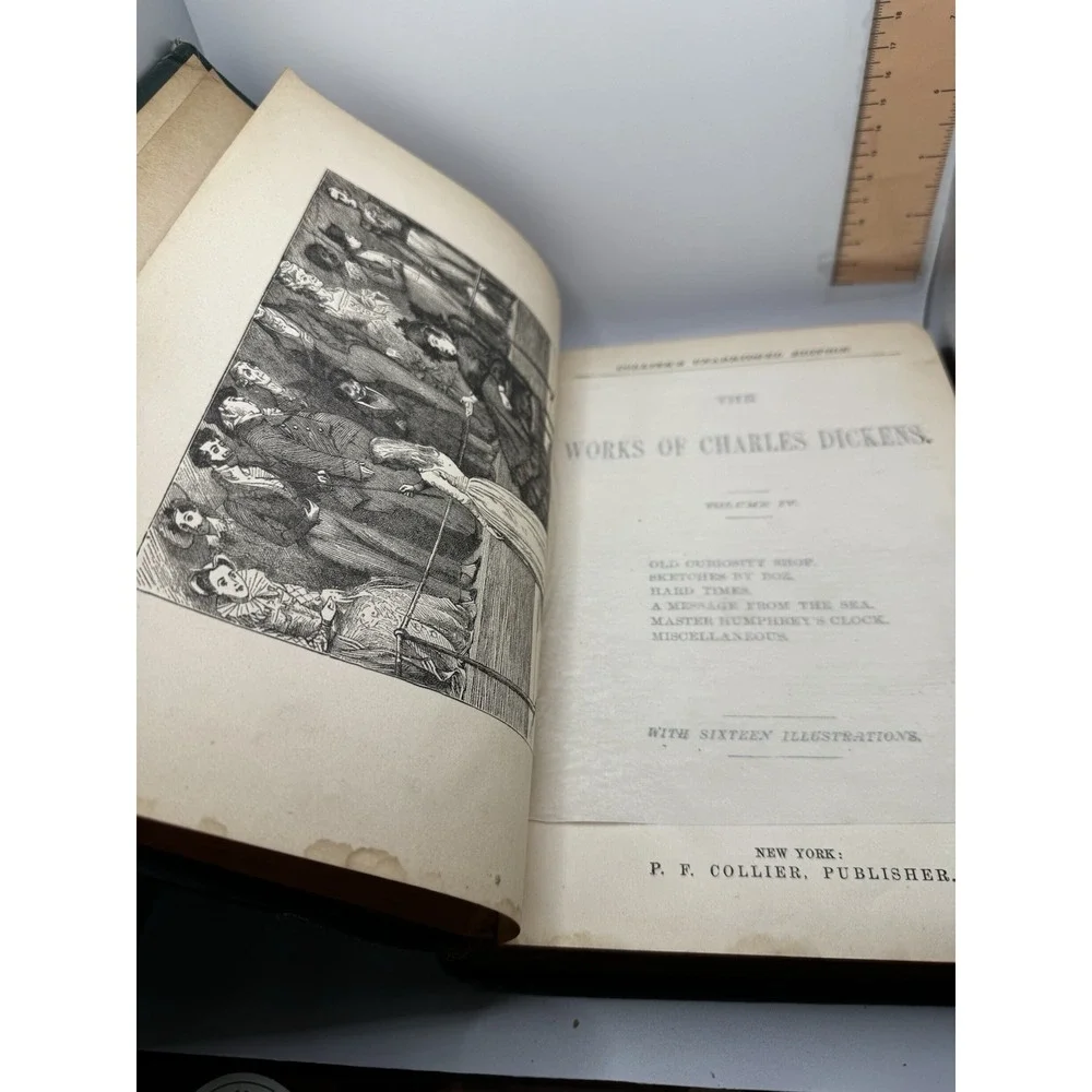 1870 ~ THE WORKS OF CHARLES DICKENS ~ Volume IV ~ Collier's Unabridged Edition